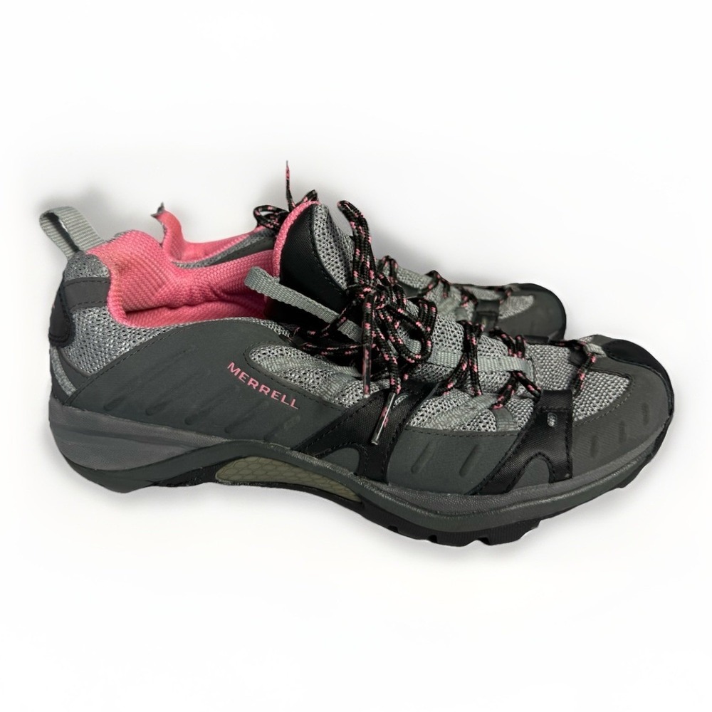 Merrell Women's Siren Sport 2 Trail/Hiking Shoes Black/Pink US 11 Vibram Sole - Picture 4 of 8